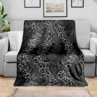 Hawaii Plumeria Lei Blanket Aloha Festive Vibe LT7 - Polynesian Pride