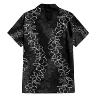 Hawaii Plumeria Lei Family Matching Off The Shoulder Long Sleeve Dress and Hawaiian Shirt Aloha Festive Vibe