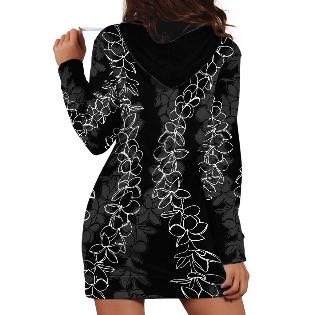 Hawaii Plumeria Lei Hoodie Dress Aloha Festive Vibe LT7 - Polynesian Pride