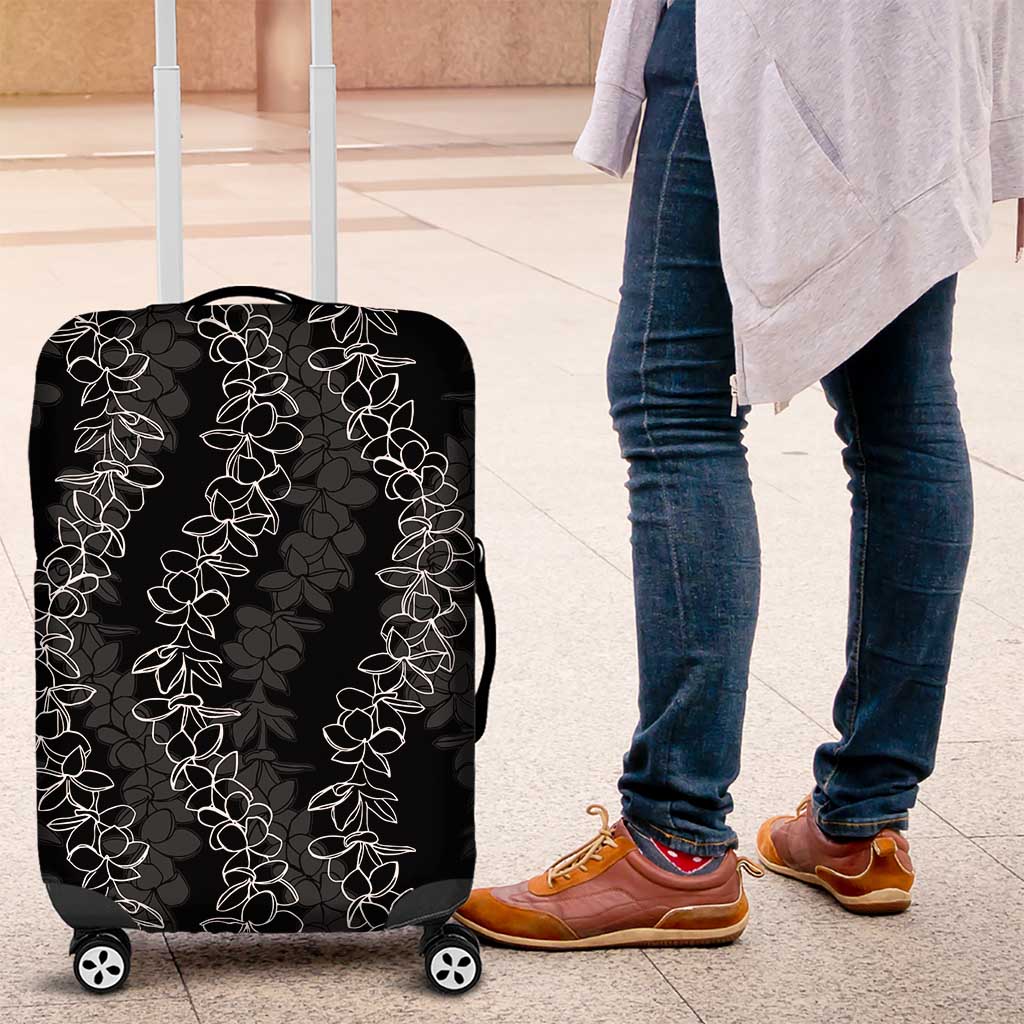 Hawaii Plumeria Lei Luggage Cover Aloha Festive Vibe