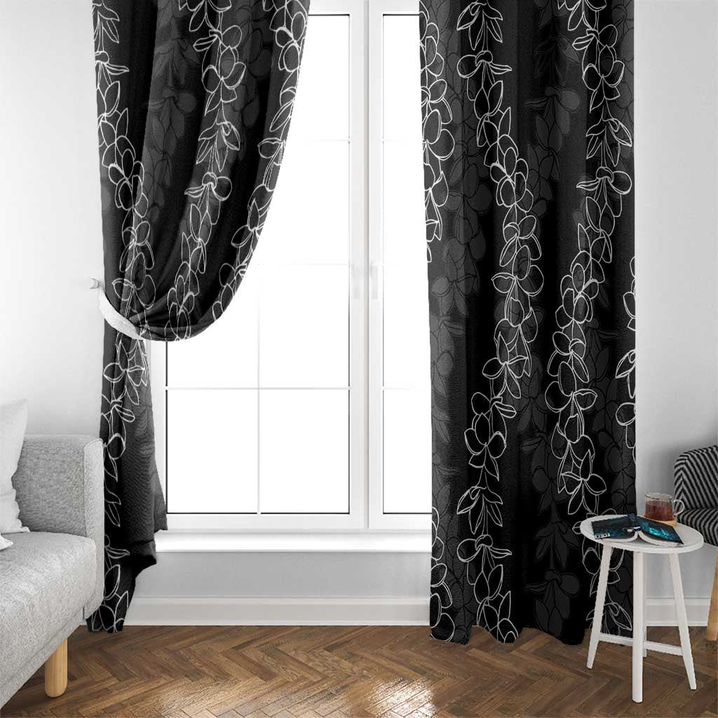 Hawaii Plumeria Lei Window Curtain Aloha Festive Vibe LT7 - Polynesian Pride
