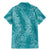 Hawaii Plumeria Lei Family Matching Mermaid Dress and Hawaiian Shirt Aloha Festive Vibe - Teal