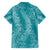 Hawaii Plumeria Lei Family Matching Summer Maxi Dress and Hawaiian Shirt Aloha Festive Vibe - Teal