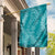 Hawaii Plumeria Lei Garden Flag Aloha Festive Vibe - Teal