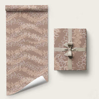Hawaii Plumeria Lei Wrapping Paper Aloha Festive Vibe - Beige LT7 58" × 23" Beige - Polynesian Pride