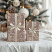 Hawaii Plumeria Lei Wrapping Paper Aloha Festive Vibe - Beige LT7 - Polynesian Pride