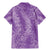 Hawaii Plumeria Lei Family Matching Mermaid Dress and Hawaiian Shirt Aloha Festive Vibe - Violet