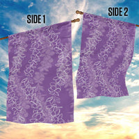 Hawaii Plumeria Lei Garden Flag Aloha Festive Vibe - Violet LT7 - Polynesian Pride