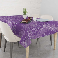Hawaii Plumeria Lei Tablecloth Aloha Festive Vibe - Violet LT7 - Polynesian Pride