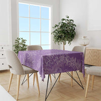 Hawaii Plumeria Lei Tablecloth Aloha Festive Vibe - Violet LT7 - Polynesian Pride