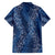 Hawaii Plumeria Lei Hawaiian Shirt Aloha Festive Vibe - Navy Blue