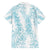 Hawaii Plumeria Lei Family Matching Off Shoulder Short Dress and Hawaiian Shirt Aloha Festive Vibe - Turquoise