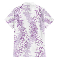 Hawaii Plumeria Lei Hawaiian Shirt Aloha Festive Vibe - Amethyst LT7 - Polynesian Pride