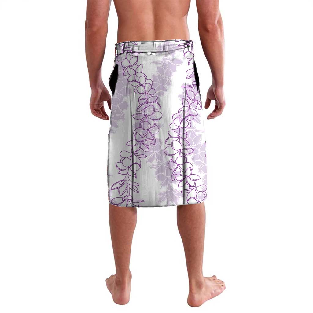 Hawaii Plumeria Lei Lavalava Aloha Festive Vibe - Amethyst LT7 - Polynesian Pride