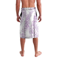 Hawaii Plumeria Lei Lavalava Aloha Festive Vibe - Amethyst LT7 - Polynesian Pride