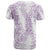 Hawaii Plumeria Lei T Shirt Aloha Festive Vibe - Amethyst