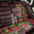 Hawaii Mele Kalikimaka Kakau Back Car Seat Cover I'iwi Bird on Ohia Lehua