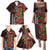 Hawaii Mele Kalikimaka Kakau Family Matching Puletasi and Hawaiian Shirt I'iwi Bird on Ohia Lehua