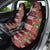 Hawaii Christmas Mele Kalikimaka Car Seat Cover I'iwi Bird on Ohia Lehua