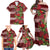 Hawaii Christmas Mele Kalikimaka Family Matching Off Shoulder Maxi Dress and Hawaiian Shirt I'iwi Bird on Ohia Lehua