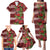 Hawaii Christmas Mele Kalikimaka Family Matching Puletasi and Hawaiian Shirt I'iwi Bird on Ohia Lehua