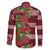 Hawaii Christmas Mele Kalikimaka Family Matching Puletasi and Hawaiian Shirt I'iwi Bird on Ohia Lehua