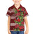 Hawaii Christmas Mele Kalikimaka Family Matching Short Sleeve Bodycon Dress and Hawaiian Shirt I'iwi Bird on Ohia Lehua