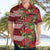 Hawaii Christmas Mele Kalikimaka Hawaiian Shirt I'iwi Bird on Ohia Lehua