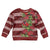 Hawaii Christmas Mele Kalikimaka Kid Ugly Christmas Sweater I'iwi Bird on Ohia Lehua