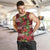 Hawaii Christmas Mele Kalikimaka Men Tank Top I'iwi Bird on Ohia Lehua