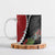 New Zealand Christmas Ceramic Mug Flora Map with Birds - Polynesian Pride