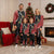 New Zealand Christmas Pajama Set Flora Map with Birds - Polynesian Pride