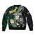 Custom South Africa Mix New Zealand Rugby 2023 Bomber Jacket World Cup Greatest Rivalry LT7 - Polynesian Pride