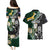 Custom South Africa Mix New Zealand Rugby 2023 Couples Matching Puletasi Dress and Hawaiian Shirt World Cup Greatest Rivalry LT7 - Polynesian Pride