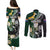 Custom South Africa Mix New Zealand Rugby 2023 Couples Matching Puletasi Dress and Long Sleeve Button Shirt World Cup Greatest Rivalry LT7 - Polynesian Pride