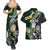 Custom South Africa Mix New Zealand Rugby 2023 Couples Matching Summer Maxi Dress and Hawaiian Shirt World Cup Greatest Rivalry LT7 - Polynesian Pride