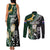 Custom South Africa Mix New Zealand Rugby 2023 Couples Matching Tank Maxi Dress and Long Sleeve Button Shirt World Cup Greatest Rivalry LT7 - Polynesian Pride