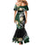 Custom South Africa Mix New Zealand Rugby 2023 Family Matching Mermaid Dress and Hawaiian Shirt World Cup Greatest Rivalry LT7 - Polynesian Pride