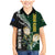 Custom South Africa Mix New Zealand Rugby 2023 Family Matching Mermaid Dress and Hawaiian Shirt World Cup Greatest Rivalry LT7 Son's Shirt Black Green - Polynesian Pride