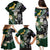 Custom South Africa Mix New Zealand Rugby 2023 Family Matching Puletasi Dress and Hawaiian Shirt World Cup Greatest Rivalry LT7 - Polynesian Pride