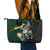 Custom South Africa Mix New Zealand Rugby 2023 Leather Tote Bag World Cup Greatest Rivalry LT7 - Polynesian Pride