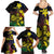 New Caledonia Kanaky Personalized Family Matching Summer Maxi Dress and Hawaiian Shirt Fleche Faitiere - Plumeria