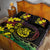 New Caledonia Kanaky Personalized Quilt Bed Set Fleche Faitiere - Plumeria