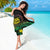 New Caledonia Kanaky Personalized Sarong Fleche Faitiere - Plumeria