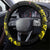 New Caledonia Kanaky Steering Wheel Cover Fleche Faitiere - Plumeria