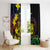 New Caledonia Kanaky Personalized Window Curtain Fleche Faitiere - Plumeria