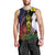 New Caledonia Kanaky Personalized Men Tank Top Fleche Faitiere Mix Kagu