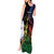 New Caledonia Kanaky Personalized Tank Maxi Dress Fleche Faitiere Mix Kagu