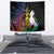 New Caledonia Kanaky Personalized Tapestry Fleche Faitiere Mix Kagu