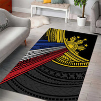 Philippines Sun Area Rug Pasifika Tribal Style